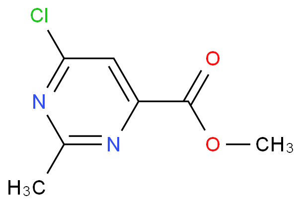 6-chloro-2-methyl-4-Pyrimidinecarboxylic acid methyl ester