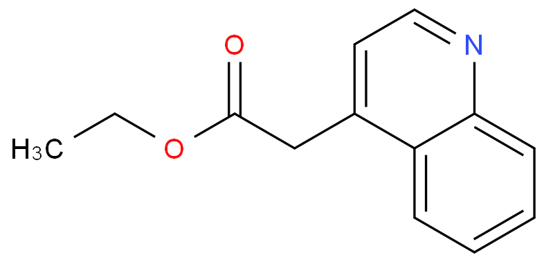 4-Quinolineacetic acid, ethyl ester  