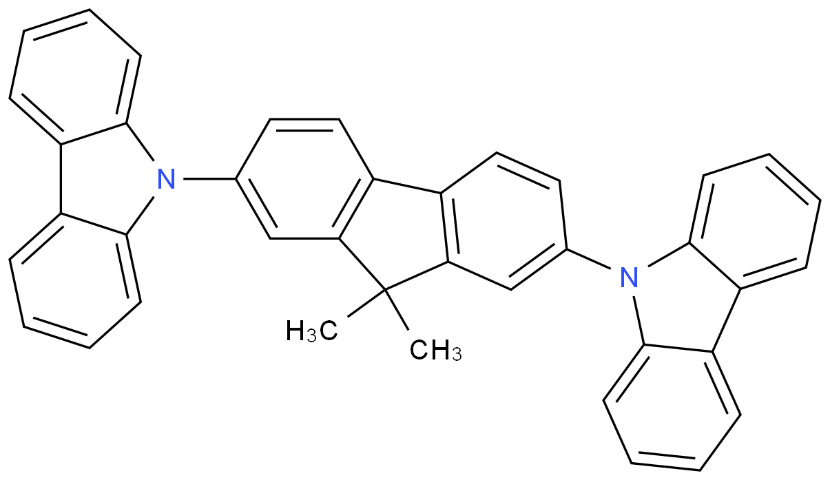 9,9'-(9,9-Dimethyl-9H-fluorene-2,7-diyl)bis-9H-carbazole  