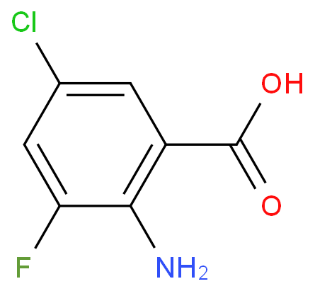 2-氨基-5-氯-3-氟苯甲酸 CAS号:1028757-83-6科研及生产专用 高校及研究所支持货到付款