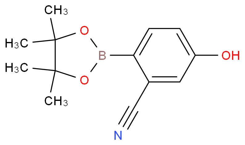 5-hydroxy-2-(4,4,5,5-tetramethyl-1,3,2-dioxaborolan-2-yl)benzonitrile