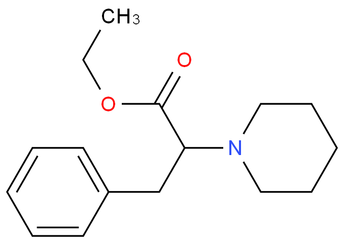 乙基 3-苯基-2-(哌啶-1-基)丙酯
