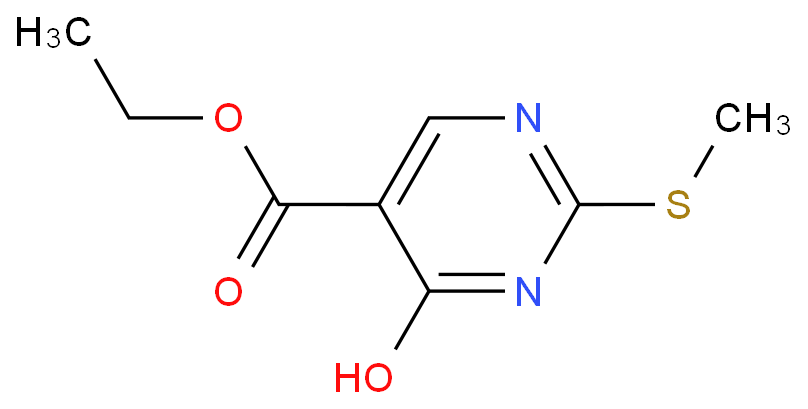 Ethyl 4-hydroxy-2-methylthio-5-pyrimidinecarboxylate