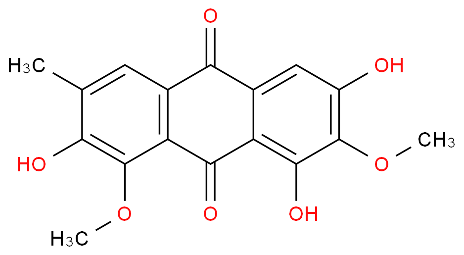 1,3,7-trihydroxy-2,8-dimethoxy-6-methylanthracene-9,10-dione