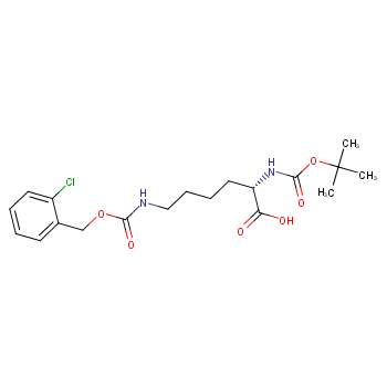 (2S)-6-[(2-chlorophenyl)methoxycarbonylamino]-2-[(2-methylpropan-2-yl)oxycarbonylamino]hexanoic acid