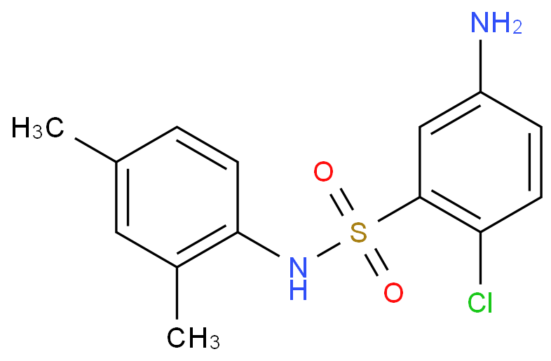 5-amino-2-chloro-N-(2,4-dimethylphenyl)benzenesulfonamide