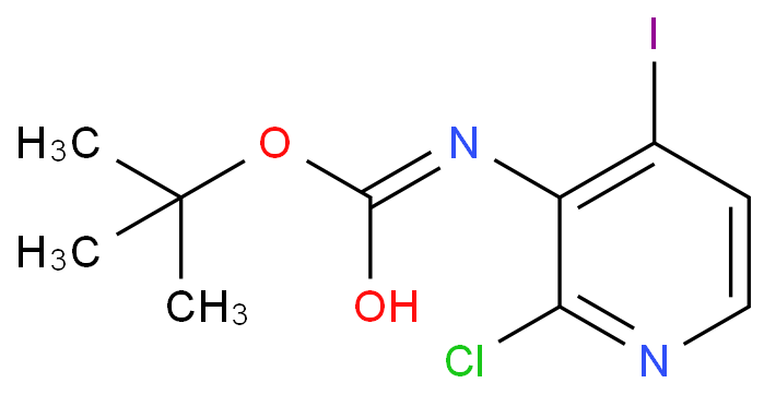 tert-butyl N-(2-chloro-4-iodopyridin-3-yl)carbamate