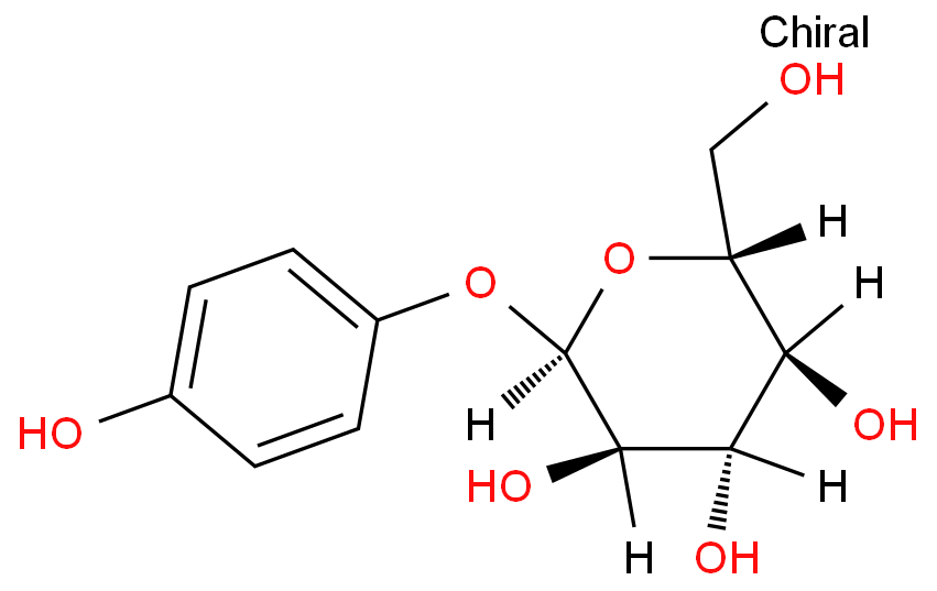 alpha-Arbutin structure