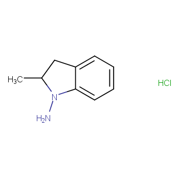 2-methyl-2,3-dihydroindol-1-amine,hydrochloride
