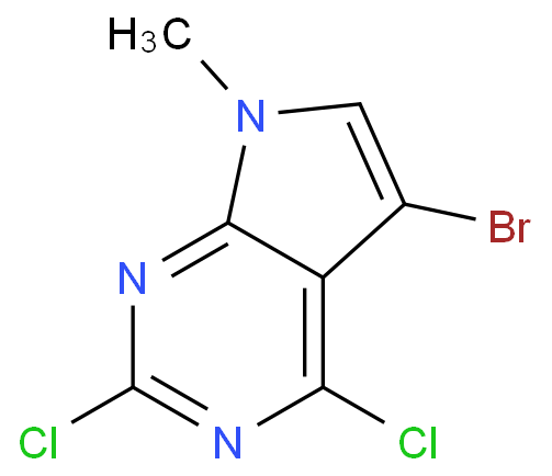 5-溴-2,4-二氯-7-甲基-7H-吡咯并[2,3-D]嘧啶CAS号1131992-13-6；质量保证