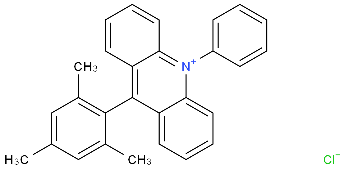 9-mesityl-10-phenylacridin-10-ium hydrochloride