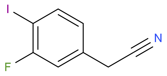 2-(3-Fluoro-4-iodophenyl)acetonitrile