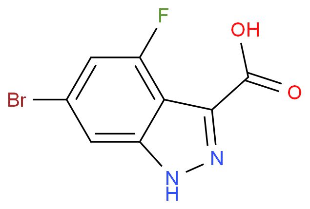 6-Bromo-4-fluoro-1H-indazole-3-carboxylic acid