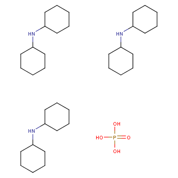Dicyclohexylammonium phosphate (3:1)  