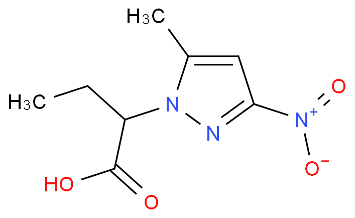 2-(5-Methyl-3-nitro-1H-pyrazol-1-yl)butanoic acid