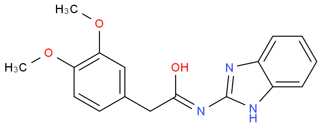 N-(1H-苯并[d]咪唑-2-基)-2-(3,4-二甲氧基苯基)乙酰胺CAS号107249-97-8；现货供应