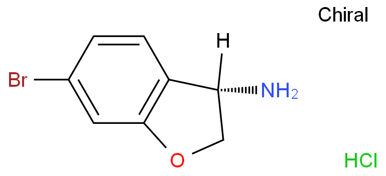 (S)-6-溴-2,3-二氢苯并呋喃-3-胺盐酸盐/2225878-88-4