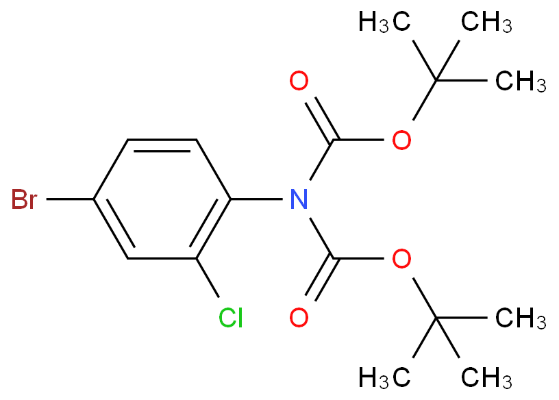 N-BIS-BOC-4-BROMO-2-CHLOROANILINE