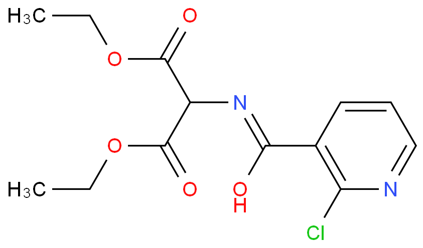 DIETHYL 2-([(2-CHLORO-3-PYRIDYL)CARBONYL]AMINO)MALONATE