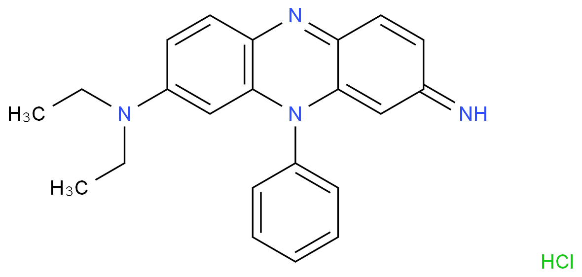 氯化3-氨基-7-(二乙氨基)-5-苯基吩嗪翁