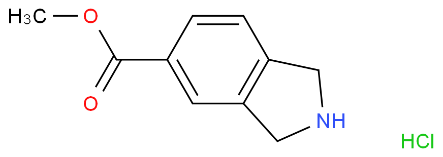 methyl 2,3-dihydro-1H-isoindole-5-carboxylate;hydrochloride