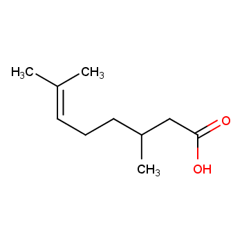 3,7-dimethyloct-6-enoic acid