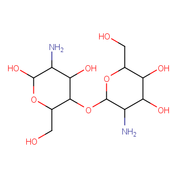 (2R,3S,4R,5R,6S)-5-amino-6-[(2R,3S,4R,5R,6R)-5-amino-4,6-dihydroxy-2-(hydroxymethyl)oxan-3-yl]oxy-2-(hydroxymethyl)oxane-3,4-diol