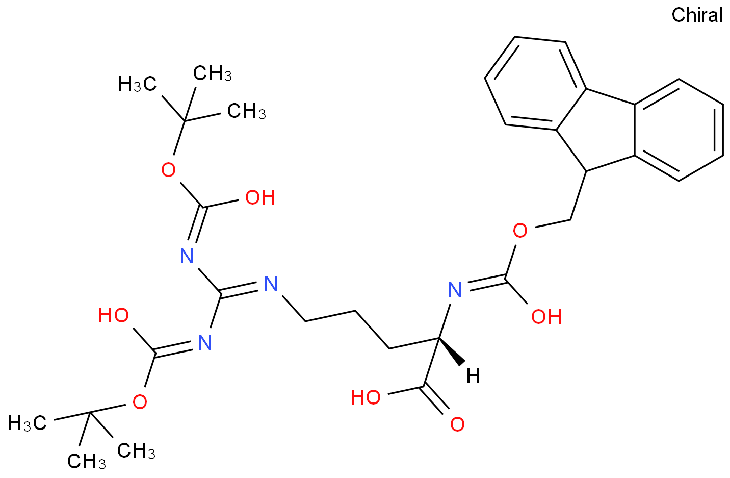 N-芴甲氧羰基-N',N''-二叔丁氧羰基-L-精氨酸