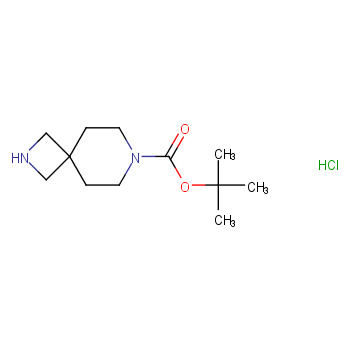 tert-Butyl 2,7-diazaspiro[3.5]nonane-7-carboxylate hydrochloride 产品图片