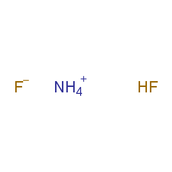 Ammonium hydrogen difluoride structure