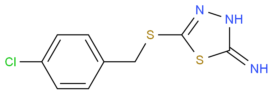 2-AMINO-5-(4-CHLOROBENZYLTHIO)1,3,4-THIADIAZOLE