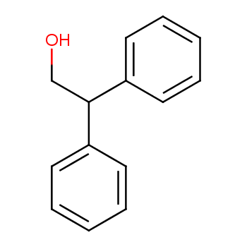 2,2-二苯基乙醇化学结构式