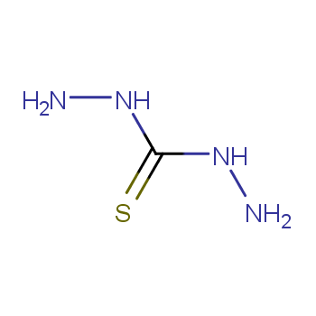 硫代卡巴肼化学结构式