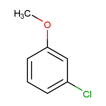 3-氯苯甲醚化学结构式