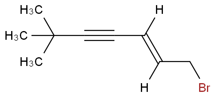 (E)-1-Bromo-6,6-dimethyl-2-hepten-4-yne