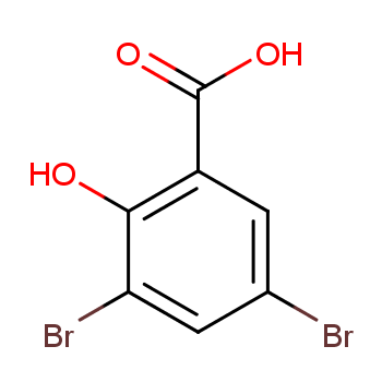 Benzoic acid,3,5-dibromo-2-hydroxy-  