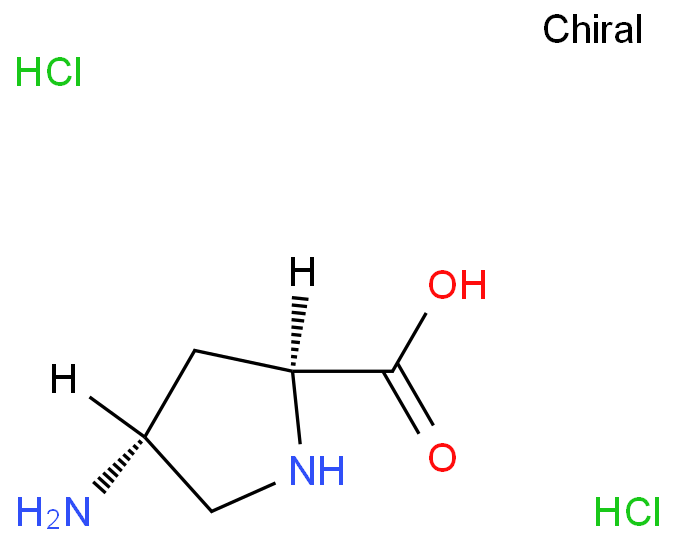 (2S,4R)-4-aminopyrrolidine-2-carboxylic acid dihydrochloride