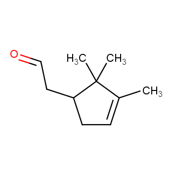 3-Cyclopentene-1-acetaldehyde,2,2,3-trimethyl-, (1R)-  