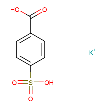 p-Sulphobenzoic acid, monopotassium salt  