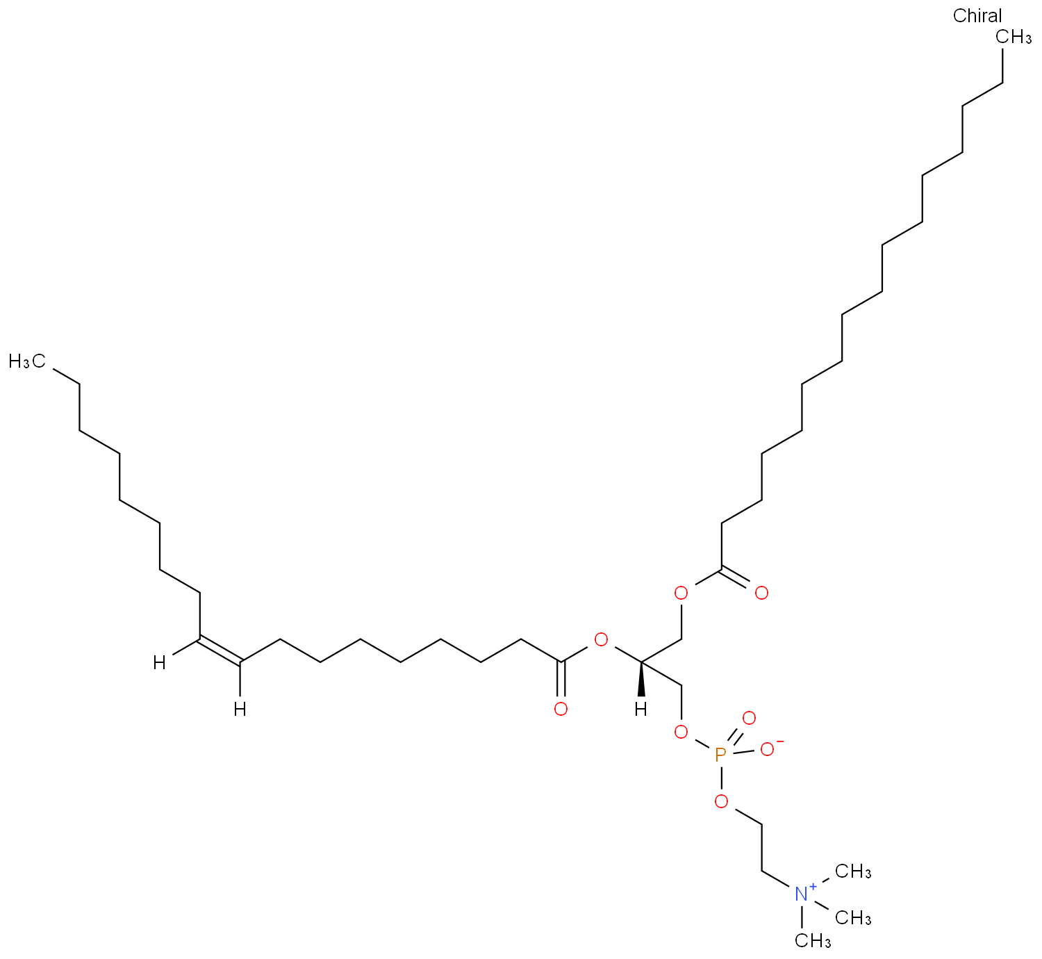 2-Oleoyl-1-palmitoyl-sn-glycero-3-phosphocholine  