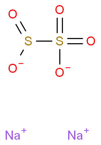 Sodium metabisulfite structure