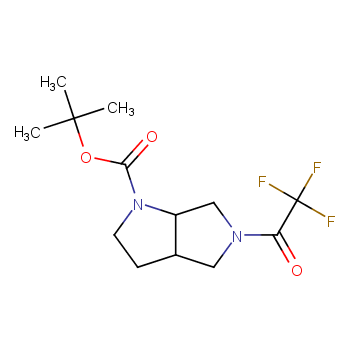 tert-butyl 5-(2,2,2-trifluoroacetyl)hexahydropyrrolo[3,4-b]pyrrole-1(2H)-carboxylate（1279815-99-4）  