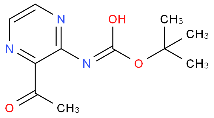 2-N-BOC-3-乙酰基-吡嗪 CAS号:1799412-29-5科研及生产专用 高校及研究所支持货到付款