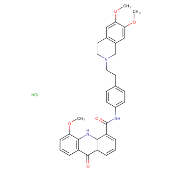 Elacridar HCl (GF120918A)
