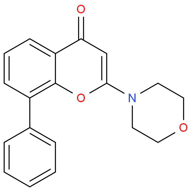 2-吗啉-8-苯基-4H-苯并吡喃-4-酮CAS号154447-36-6；（科研试剂/现货供应，质量保证）