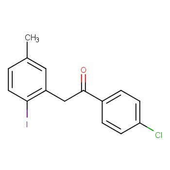 1′-(3-甲基-6-碘苯基)-2′-(4′-氯苯基)乙烷-2′-酮