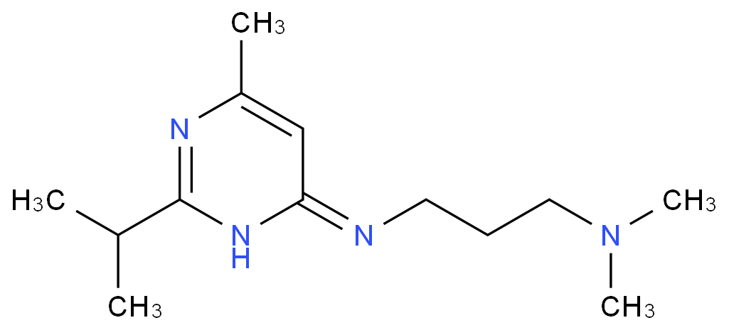 N-[3-(DIMETHYLAMINO)PROPYL]-N-(2-ISOPROPYL-6-METHYL-4-PYRIMIDINYL)AMINE