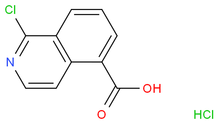 1-chloroisoquinoline-5-carboxylic acid hydrochloride