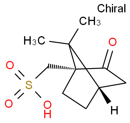 (1R)-(-)-10-Camphorsulfonic acid structure