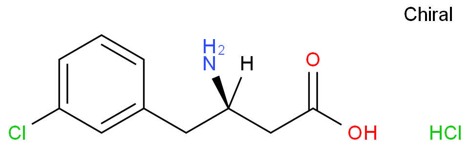 (R)-3-氨基-4-(3-氯苯基)丁酸盐酸盐CAS号331763-55-4(现货优势供应/质量保证)